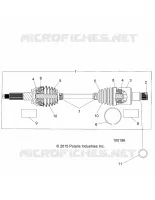 ANTRIEB, REAR HALF SHAFT (TO 4/25/16)