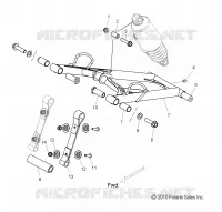 FRONT Drehmomentarm
