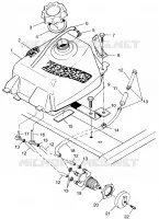 TREIBSTOFF TANK XPLORER 400L W98CC38C (4945414541A013)
