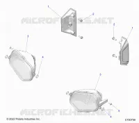 ELEKTRIC, HEADLIGHTS, TAILLIGHTS AND BULBS