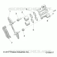 VORDERBREMSE CALIPER