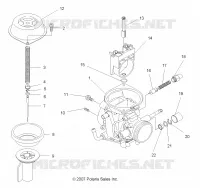 MOTOR, VERGASER, UPPER