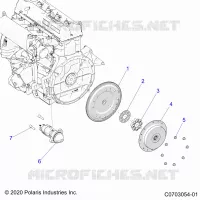ANLASSER, FLYWHEEL