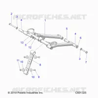 SUSPENSION, FRONT DREHMOMENTARM