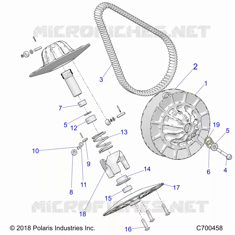 ANTRIEB, SECONDARY CLUTCH