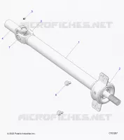 ANTRIEB, PROP SHAFT,MID, BEARING
