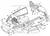 NOSEPAN ASSEMBLY 500 EFI 0942774 AND EFI SKS 0942574 (4924982498003A)