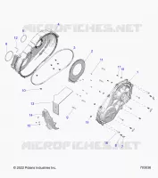 ANTRIEB, CLUTCH COVER, INNER/OUTER