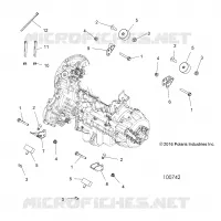 ENGINE, MOUNTING AND ÃŒBERTRAGUNG MOUNTING