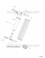 SUSPENSION, FRONT SHOCK MOUNTING