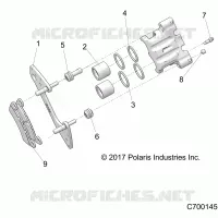 BRAKES, HINTERSATTELS
