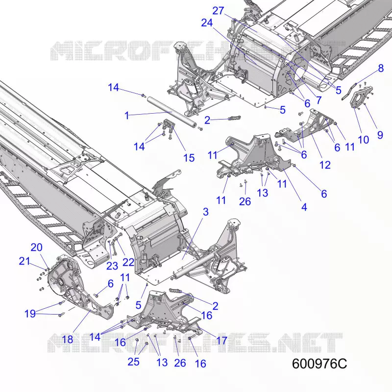 CHASSIS, BULKHEAD ASM.