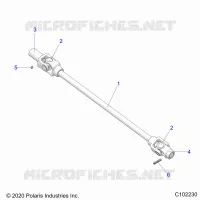 ANTRIEB, FRONT PROP SHAFT