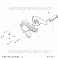 MOTOR, WATERPUMP IMPELLER AND COVER
