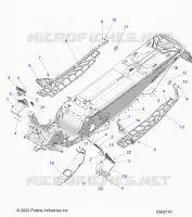 CHASSIS, CLUTCH GUARD, FOOTRESTS, AND RUNNINGBOARDS
