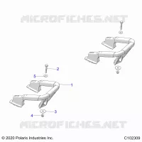 KAROSSERIE HINTEN RACK, HANDGRIPS