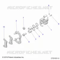 BRAKES, HINTERSATTELS