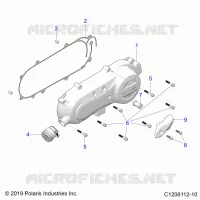 ANTRIEB, CLUTCH COVER AND DUCTING