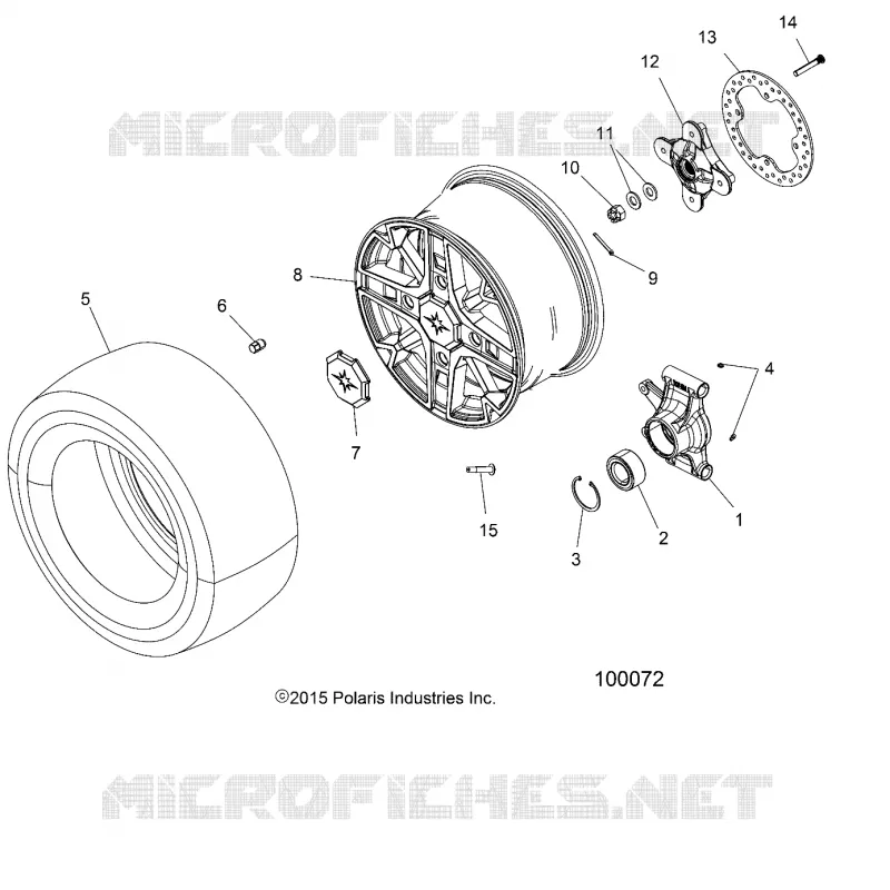 RADS, REAR AND HUB