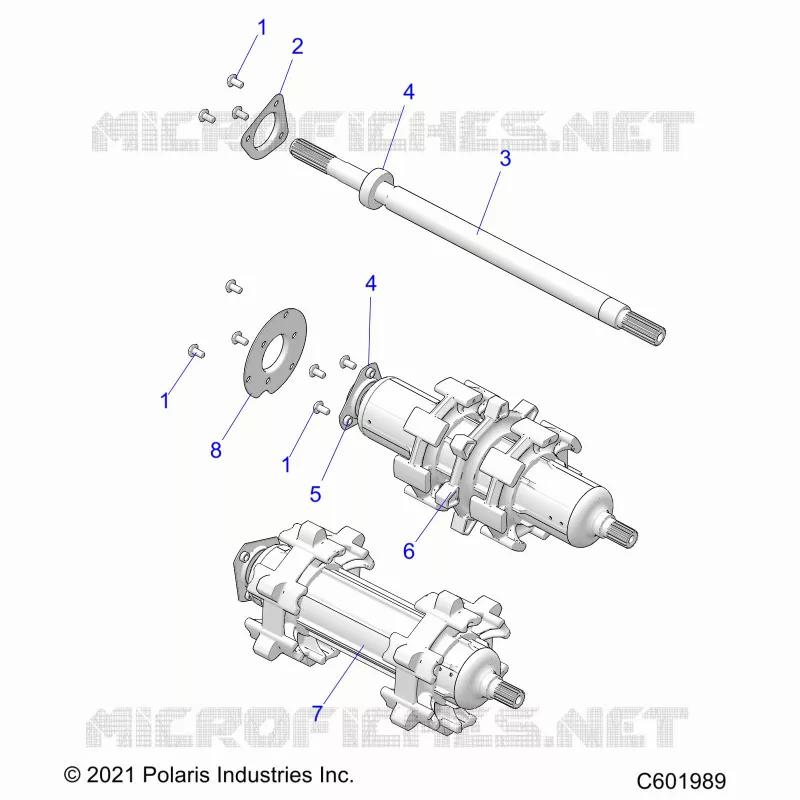 DRIVE TRAIN, JACKSHAFT AND ANTRIEBSWELLE