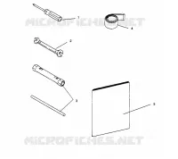 TOOL KIT SPORT 0960443, SPORT TOURING 0960243  AND EUROPEAN SPORT TOURING E (4932223222C010)
