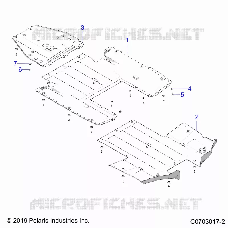 CHASSIS, SKID PLATES