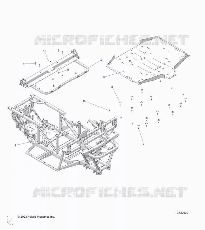 CHASSIS, RAHMEN 