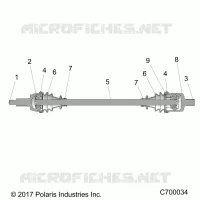 ANTRIEB, FRONT HALF SHAFT