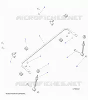 SUSPENSION, FRONT STABILISATORSTANGE