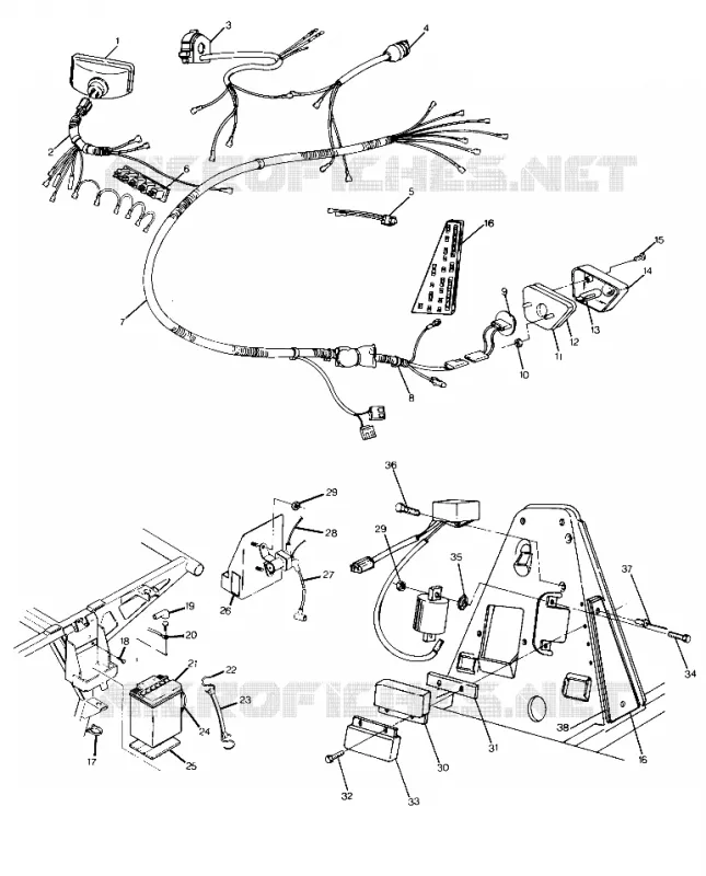 WIRING HARNESS (4917721772027A)