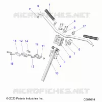 UPPER LENKEN &amp; HANDLEBAR ASM.