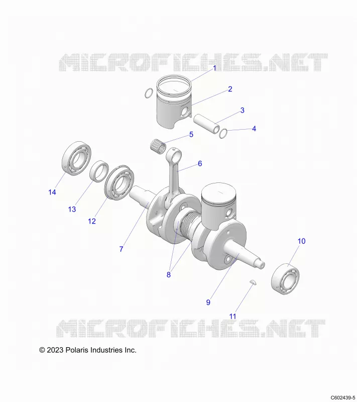 ENGINE, PISTON AND KURBELWELLE