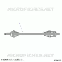 ANTRIEB, FRONT HALF SHAFT