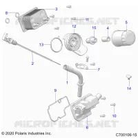 ENGINE, DIPSTICK &amp; OIL FILTER