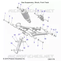 SUSPENSION, FRONT DREHMOMENTARM