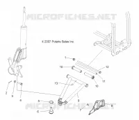SUSPENSION, A-ARM and STREBE MOUNTING