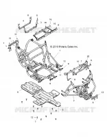 CHASSIS, MAIN FRAME AND SKID PLATES