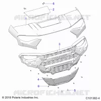 HAUBE AND FRONT FASCIA