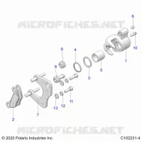 VORDERBREMSE CALIPER