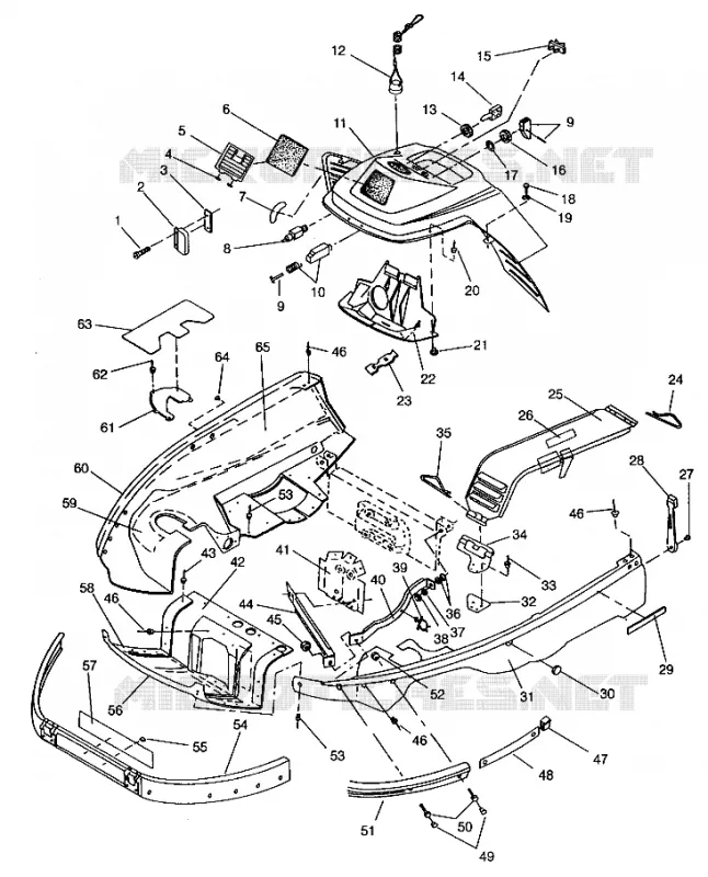 NOSEPAN   Konsolen ASSEMBLY LITE E943433 (49273427340003)