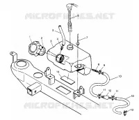 ÖLTANK ASSEMBLY  2x4 400L W957540 (4930093009A013)