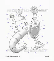 ENGINE, ABGASSYSTEM AND TURBO ASM.
