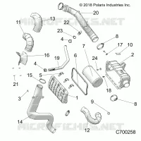 ENGINE, LUFTEINLASS SYSTEM