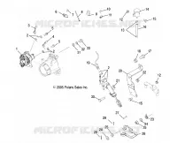 MASTER CYLINDER, REAR AND FOOT PEDAL