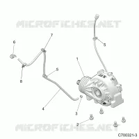 ANTRIEB, FRONT GEARCASE MOUNTING