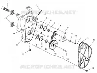 Kettenkasten 600 XCR SP 0965677 and EUROPEAN 600 XCR SP E965677 (4932063206B009)