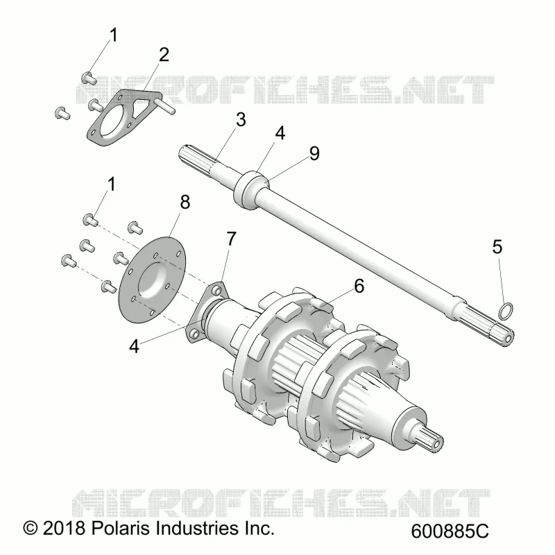 ANTRIEB, JACKSHAFT AND DRIVESHAFT