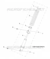 SUSPENSION, FRONT SHOCK