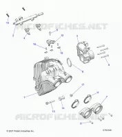 ENGINE, INTAKE AND DROSSELKLAPPENGEHÃ„USE