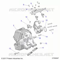 ENGINE, LUFTEINLASS MANIFOLD